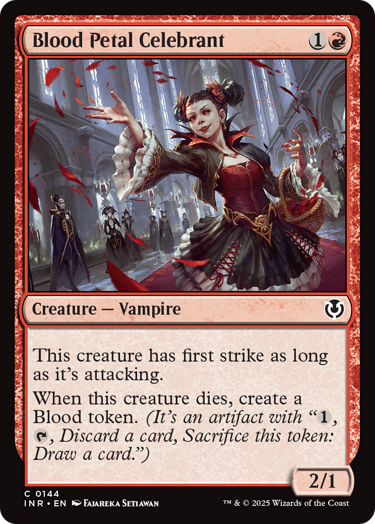 Blood Petal Celebrant [Innistrad Remastered] | Lots Moore NSW