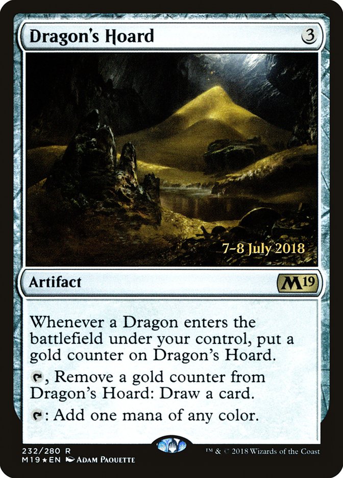 Dragon's Hoard [Core Set 2019 Prerelease Promos] | Lots Moore NSW