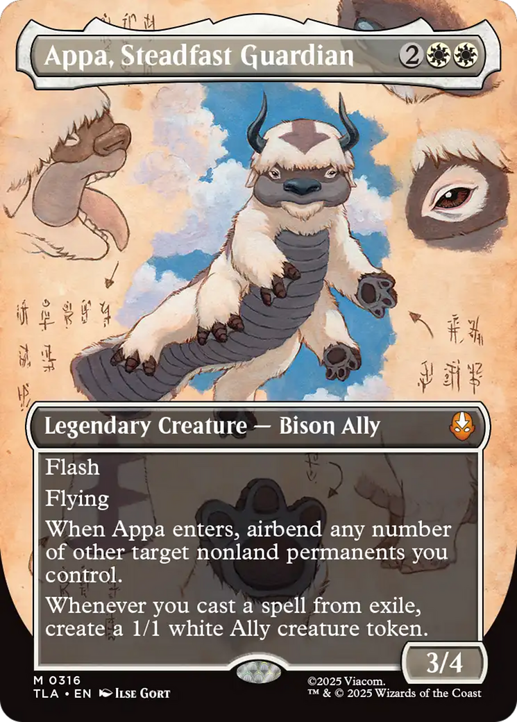 Appa, Steadfast Guardian (Borderless) [Avatar: The Last Airbender] | Lots Moore NSW