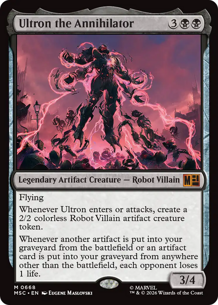 Ultron the Annihilator [Marvel Super Heroes Commander] | Lots Moore NSW