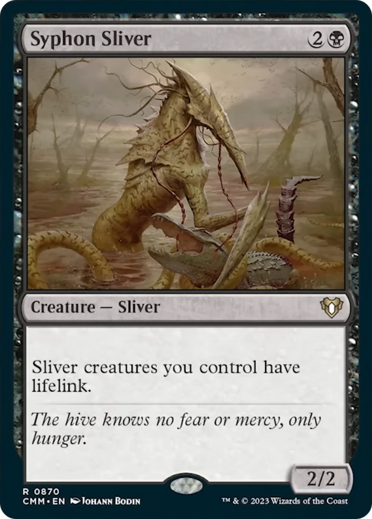 Syphon Sliver [Commander Masters] | Lots Moore NSW