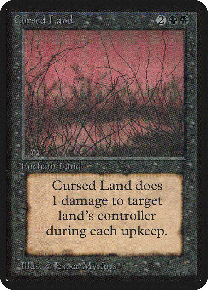 Cursed Land [Alpha Edition] | Lots Moore NSW