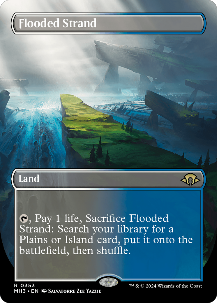 Flooded Strand (Borderless) [Modern Horizons 3] | Lots Moore NSW