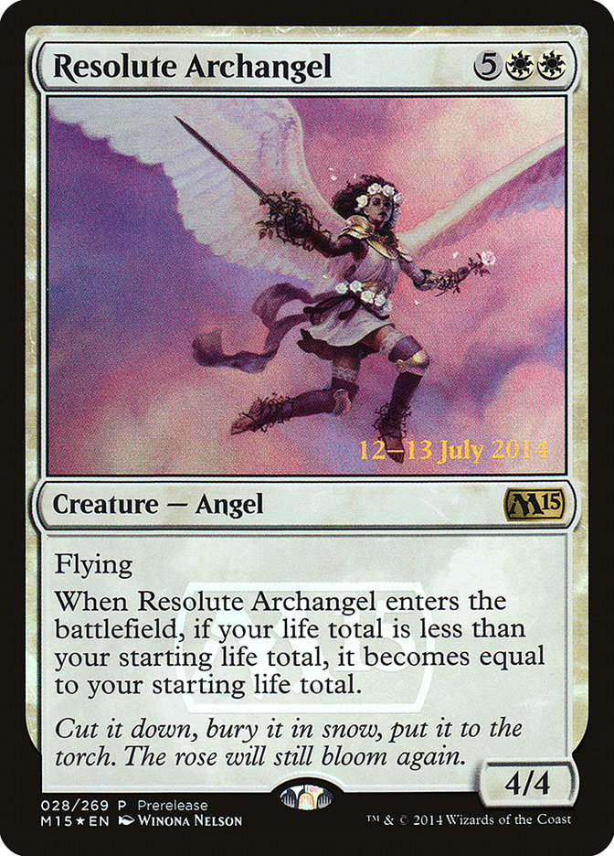 Resolute Archangel [Magic 2015 Prerelease Promos] | Lots Moore NSW