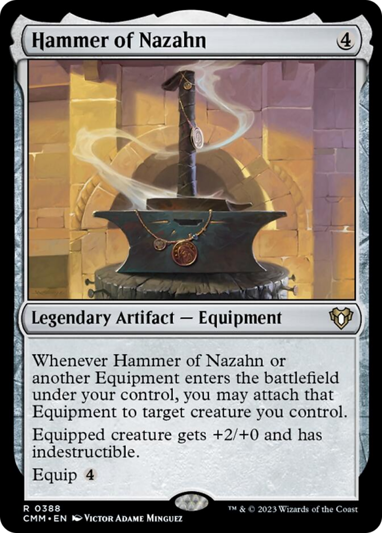 Hammer of Nazahn [Commander Masters] | Lots Moore NSW