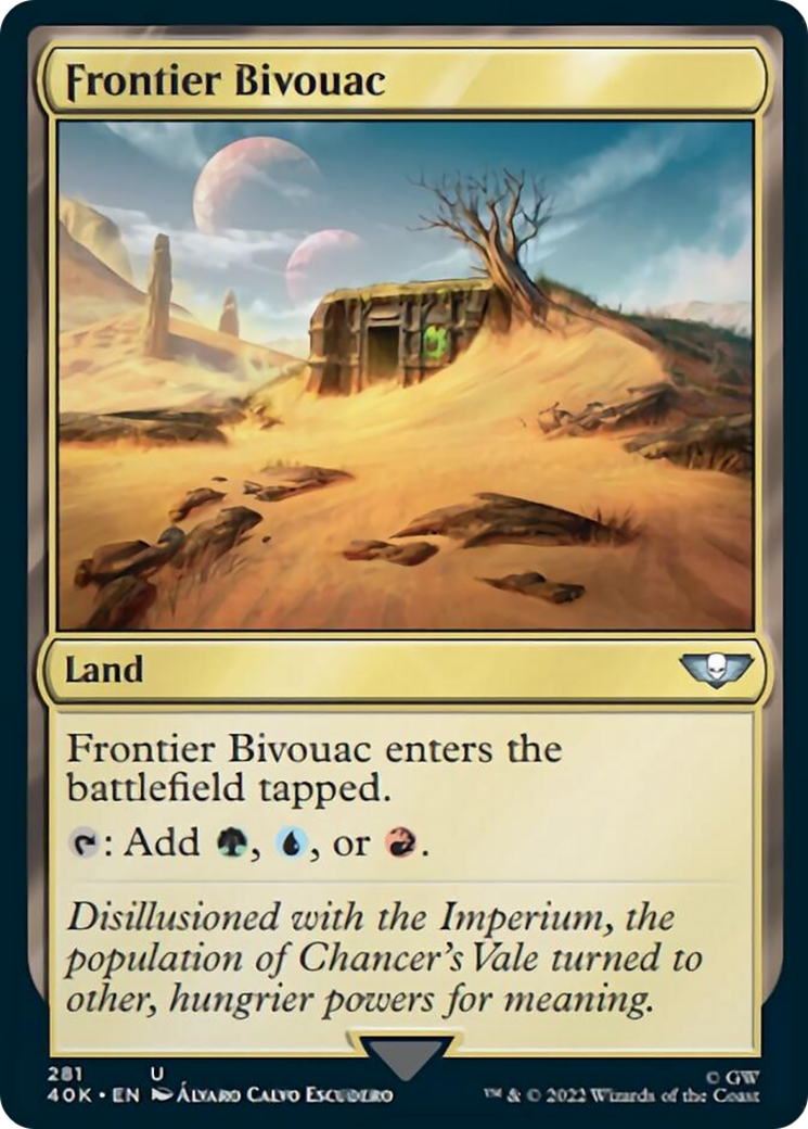 Frontier Bivouac (Surge Foil) [Warhammer 40,000] | Lots Moore NSW