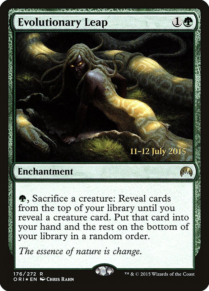 Evolutionary Leap [Magic Origins Prerelease Promos] | Lots Moore NSW
