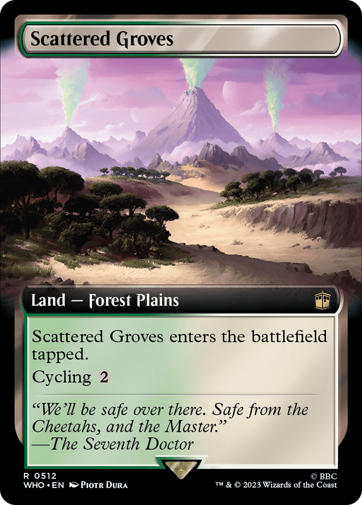 Scattered Groves (Extended Art) [Doctor Who] | Lots Moore NSW