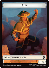 Ally (0006) // Soldier (0002) Double-Sided Token [Avatar: The Last Airbender Tokens] | Lots Moore NSW