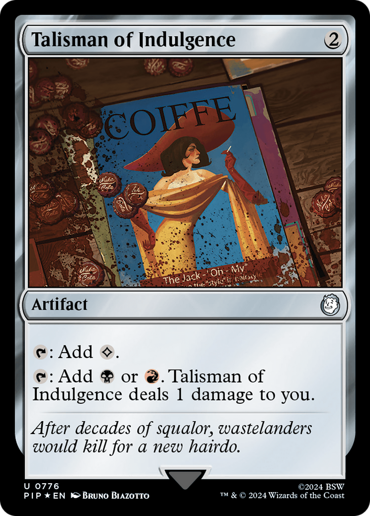 Talisman of Indulgence (Surge Foil) [Fallout] | Lots Moore NSW