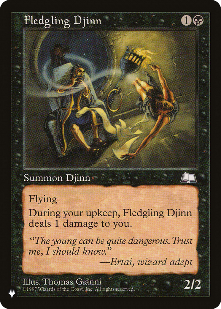 Fledgling Djinn [The List Reprints] | Lots Moore NSW