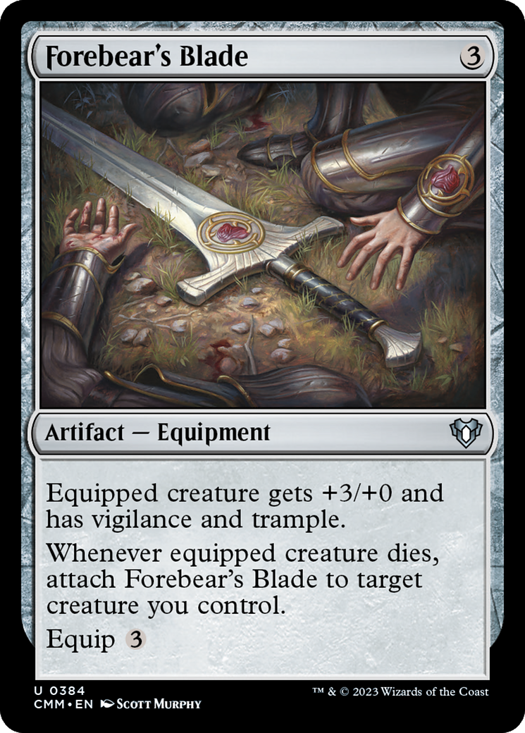 Forebear's Blade [Commander Masters] | Lots Moore NSW