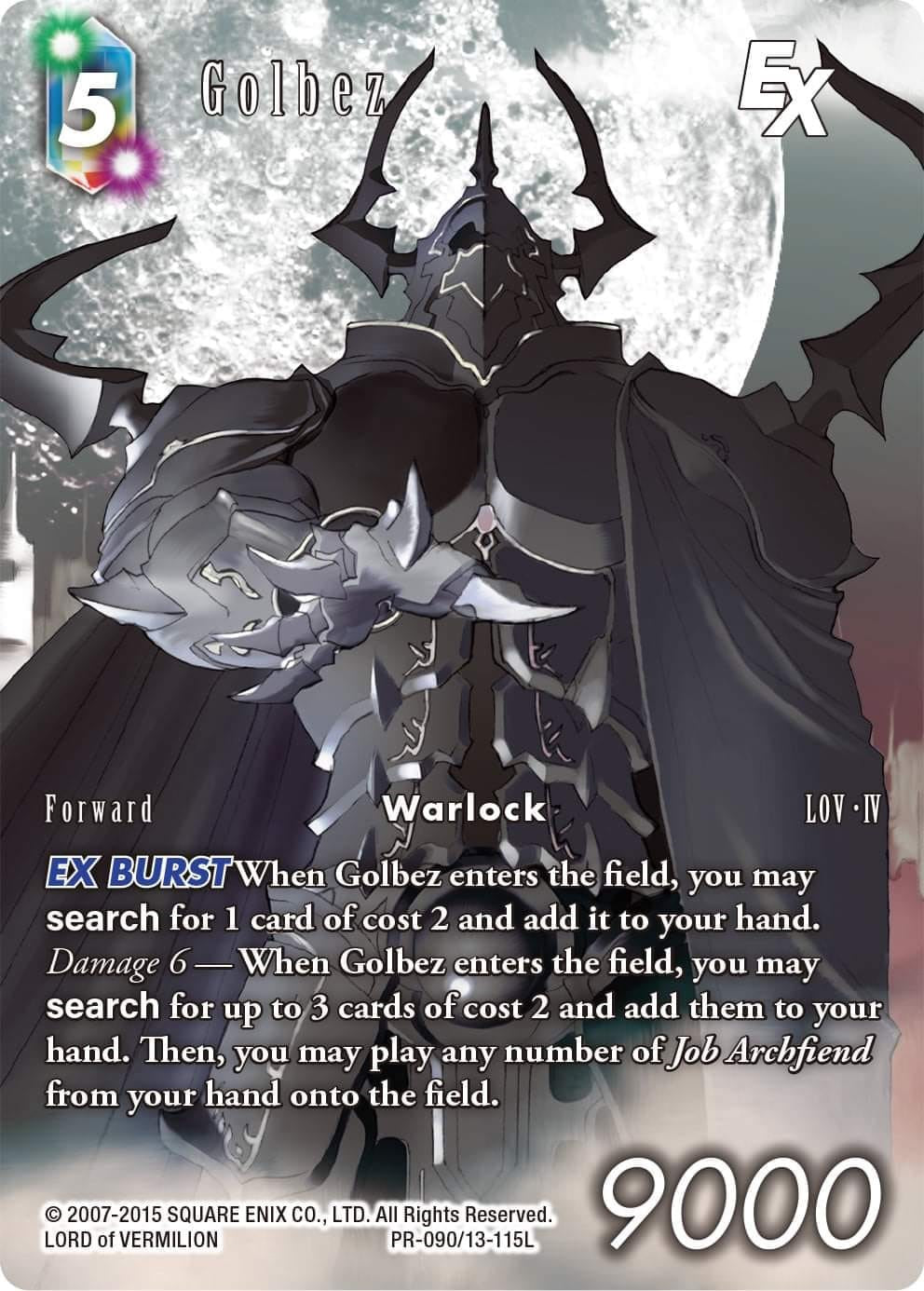 Golbez [Opus XIII Promo Cards] | Lots Moore NSW