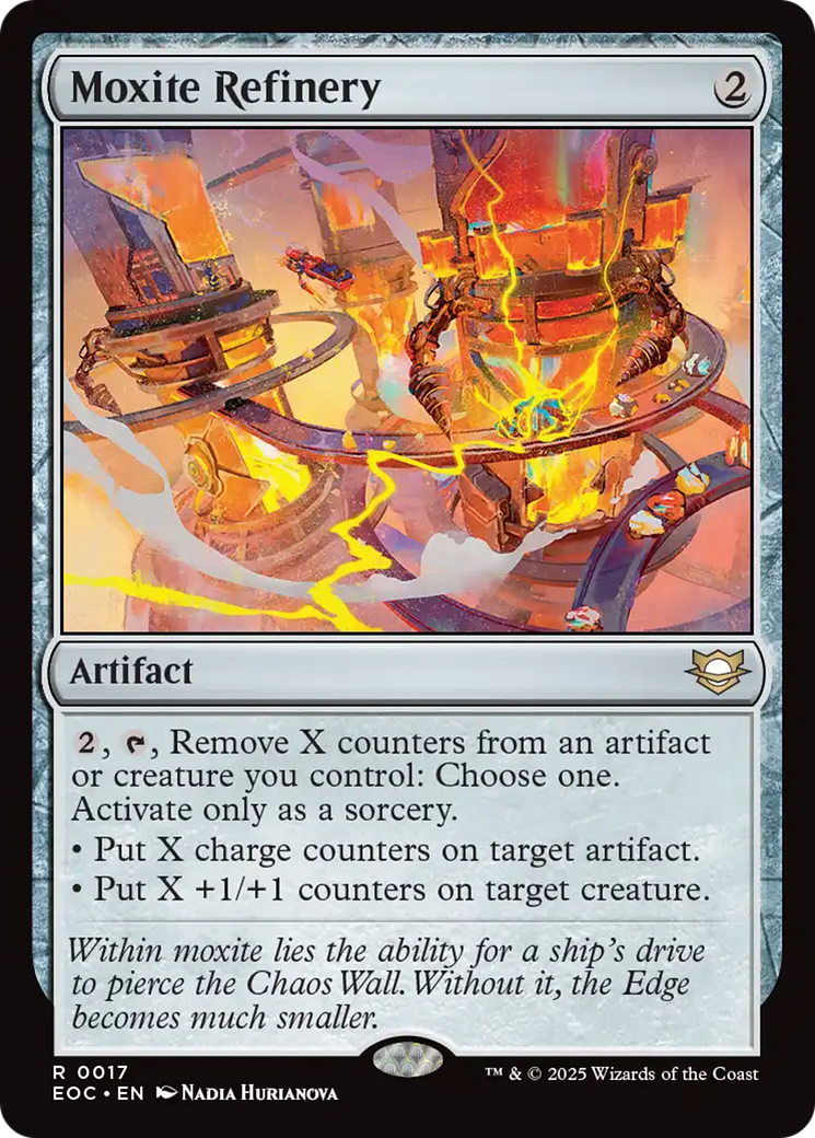 Moxite Refinery [Edge of Eternities Commander] | Lots Moore NSW