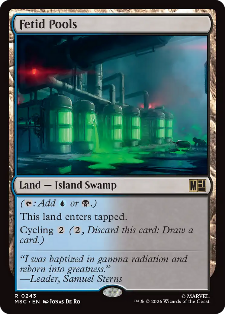 Fetid Pools [Marvel Super Heroes Commander] | Lots Moore NSW