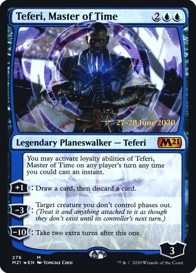 Teferi, Master of Time (276) [Core Set 2021 Prerelease Promos] | Lots Moore NSW