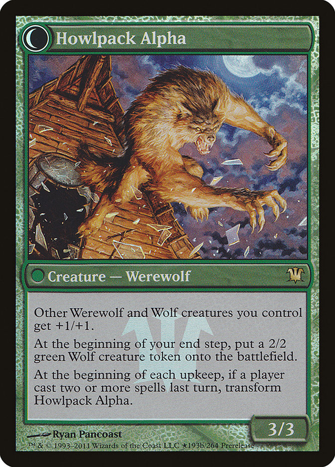 Mayor of Avabruck // Howlpack Alpha [Innistrad Prerelease Promos] | Lots Moore NSW