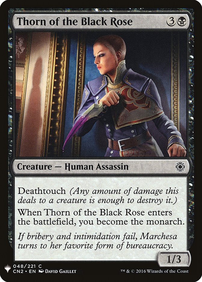 Thorn of the Black Rose [Mystery Booster] | Lots Moore NSW