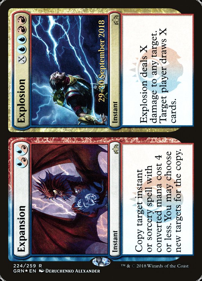 Expansion // Explosion [Guilds of Ravnica Prerelease Promos] | Lots Moore NSW