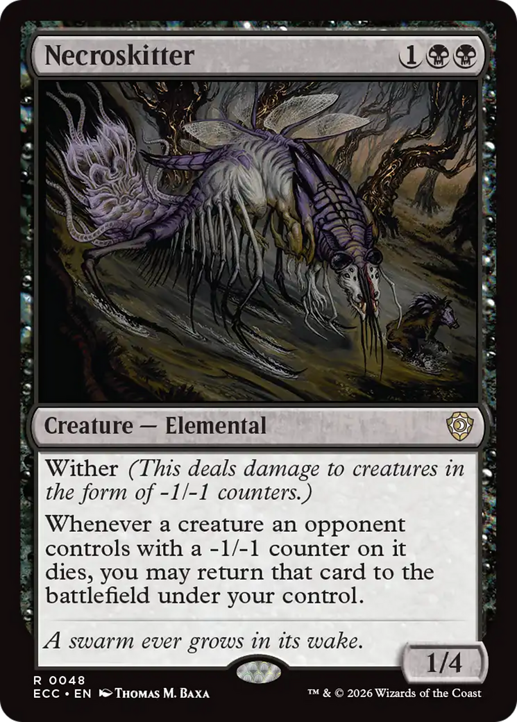 Necroskitter [Lorwyn Eclipsed Commander] | Lots Moore NSW