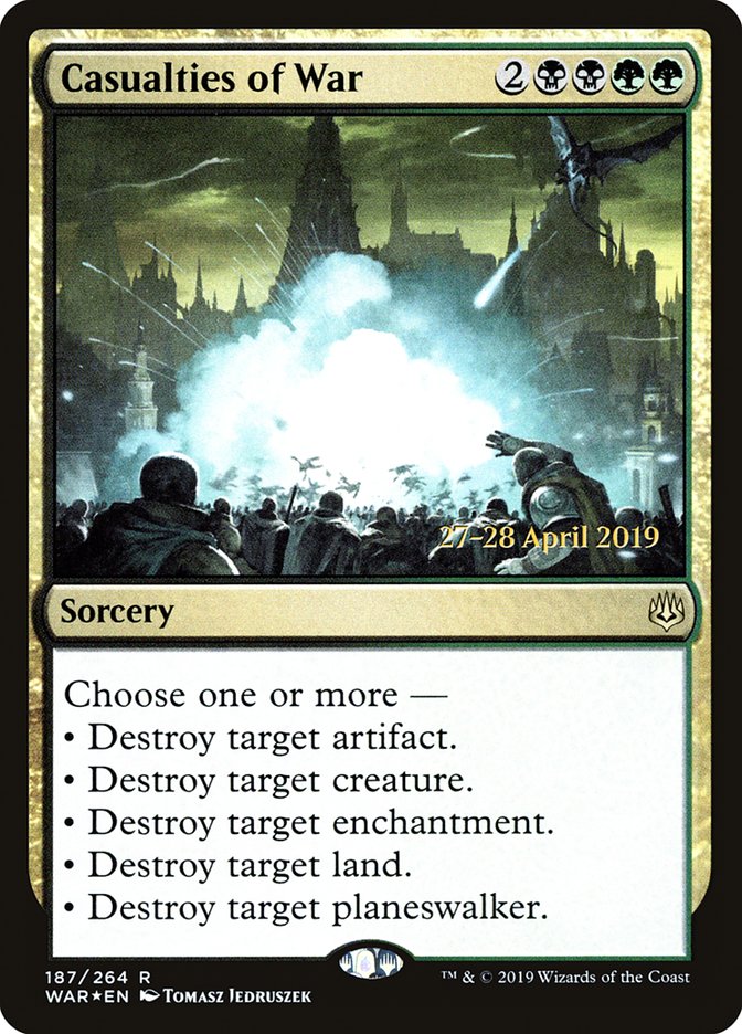 Casualties of War [War of the Spark Prerelease Promos] | Lots Moore NSW