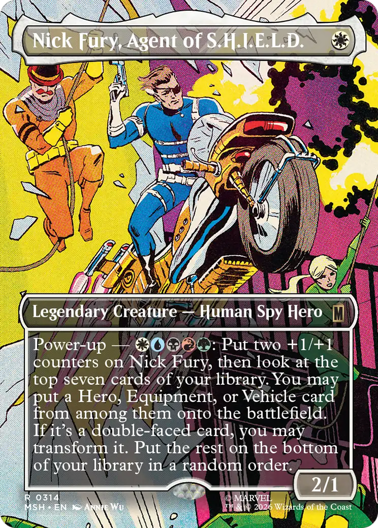 Nick Fury, Agent of S.H.I.E.L.D. (Borderless) [Marvel Super Heroes] | Lots Moore NSW