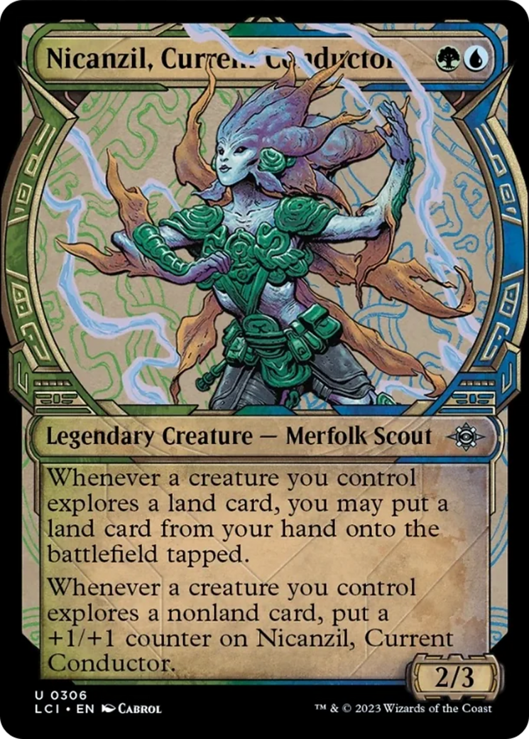 Nicanzil, Current Conductor (Showcase) [The Lost Caverns of Ixalan] | Lots Moore NSW