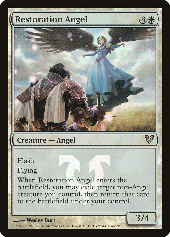 Restoration Angel (Launch) [Avacyn Restored Prerelease Promos] | Lots Moore NSW