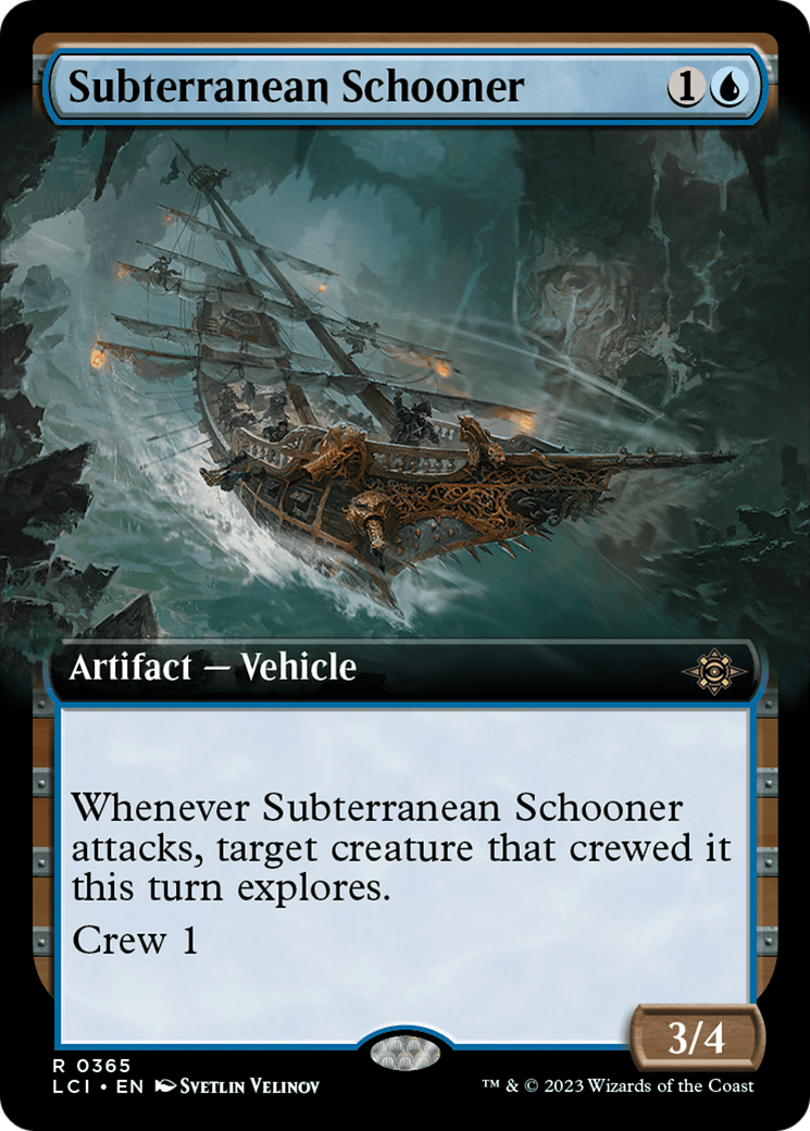 Subterranean Schooner (Extended Art) [The Lost Caverns of Ixalan] | Lots Moore NSW