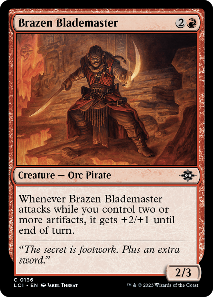 Brazen Blademaster [The Lost Caverns of Ixalan] | Lots Moore NSW