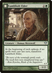 Lambholt Elder // Silverpelt Werewolf [Dark Ascension] | Lots Moore NSW