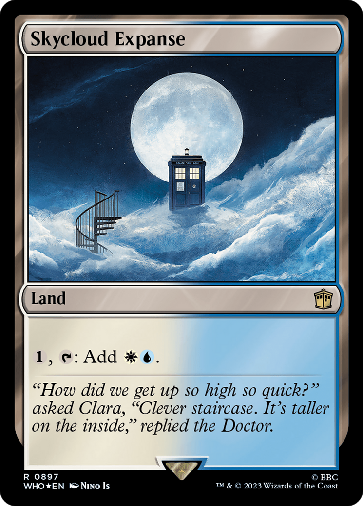 Skycloud Expanse (Surge Foil) [Doctor Who] | Lots Moore NSW