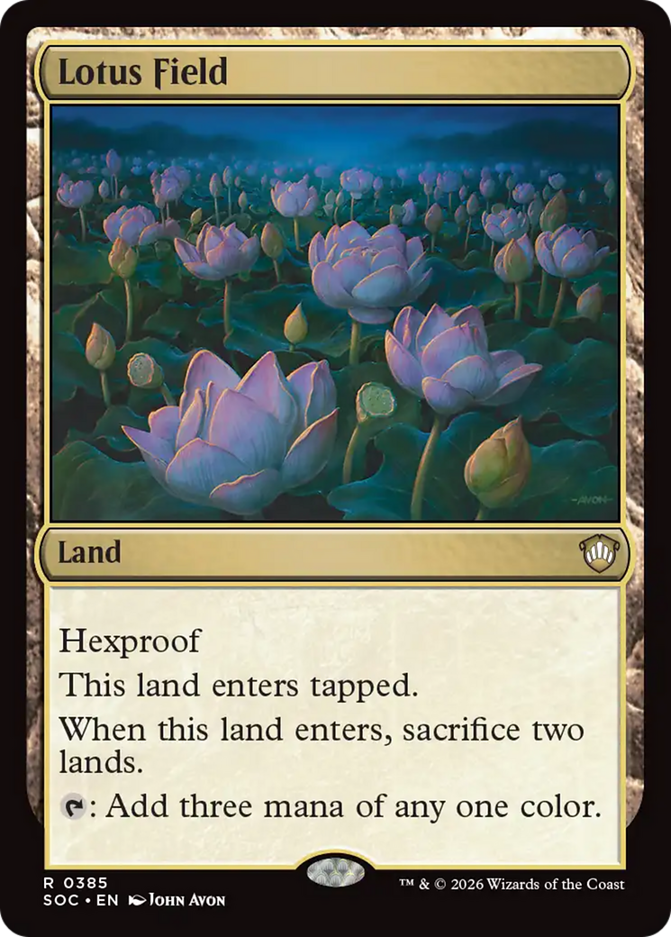 Lotus Field [Secrets of Strixhaven Commander] | Lots Moore NSW
