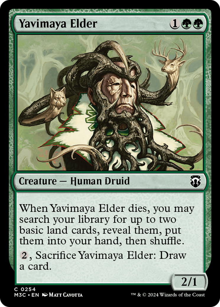 Yavimaya Elder [Modern Horizons 3 Commander] | Lots Moore NSW