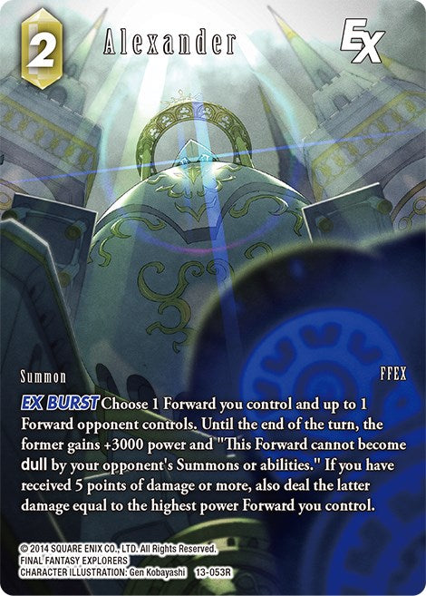 Alexander EX (Full Art) [Opus XIII: Crystal Radiance] | Lots Moore NSW