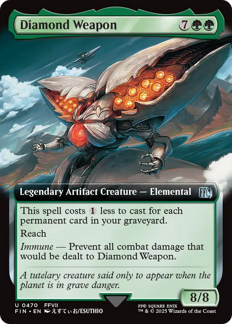 Diamond Weapon (Extended Art) [FINAL FANTASY] | Lots Moore NSW