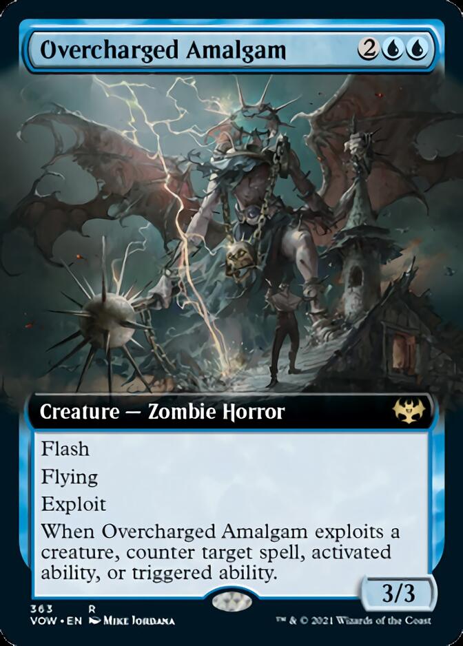 Overcharged Amalgam (Extended Art) [Innistrad: Crimson Vow] | Lots Moore NSW