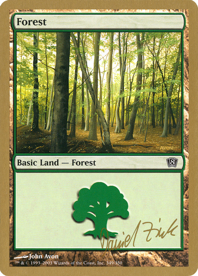 Forest (dz349) (Daniel Zink) [World Championship Decks 2003] | Lots Moore NSW