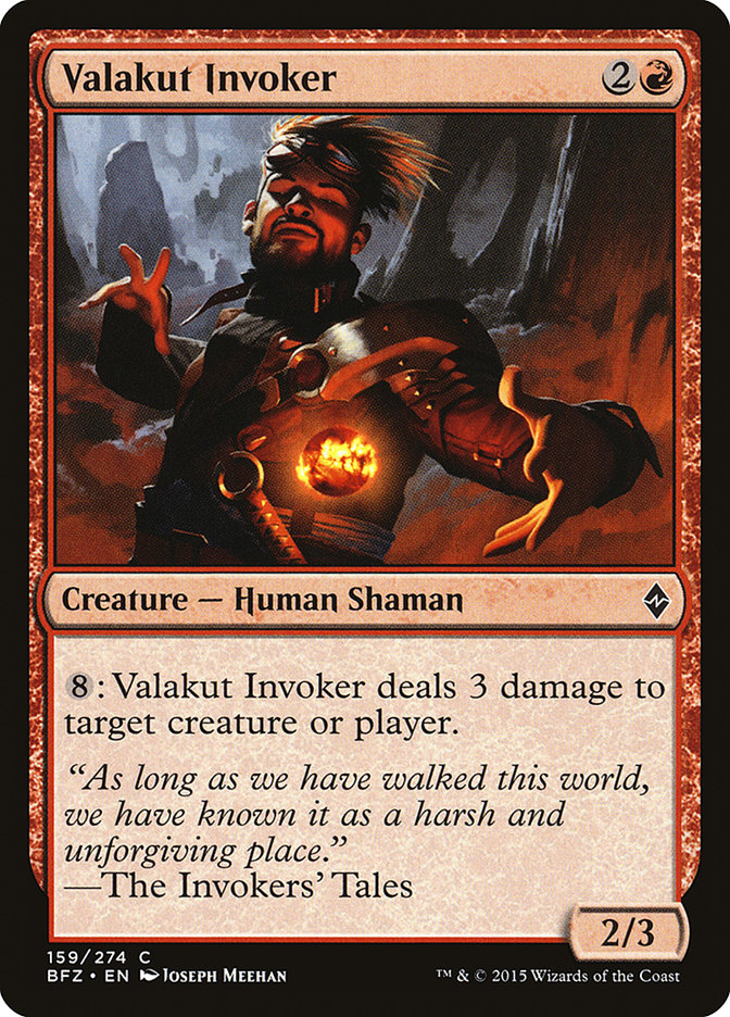 Valakut Invoker [Battle for Zendikar] | Lots Moore NSW