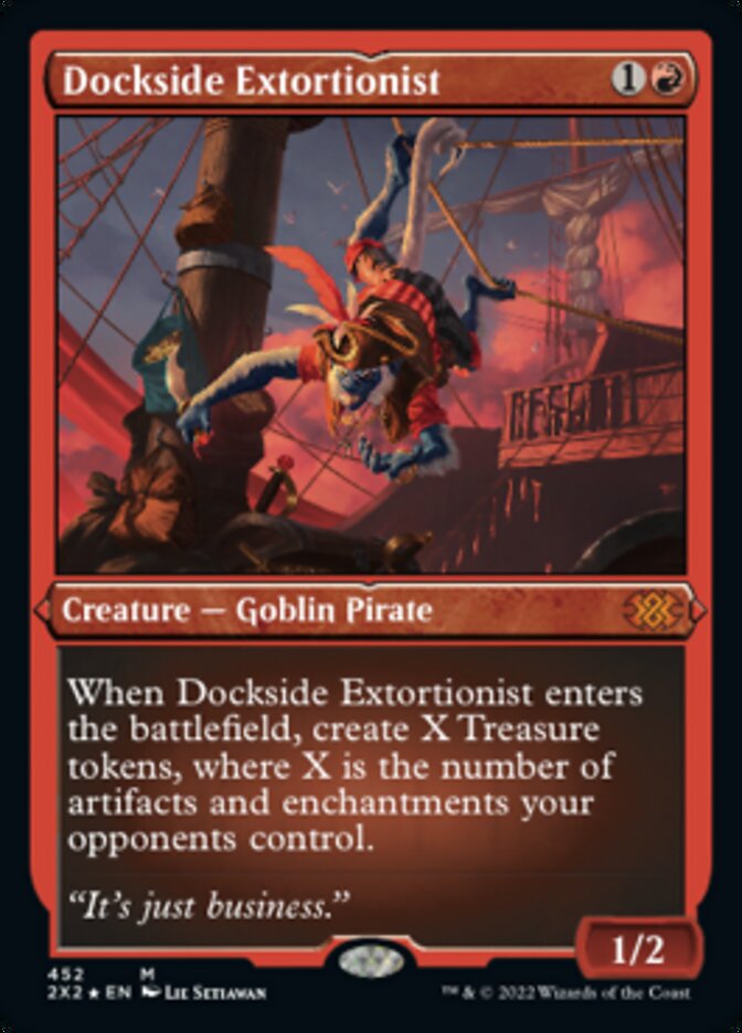 Dockside Extortionist (Foil Etched) [Double Masters 2022] | Lots Moore NSW