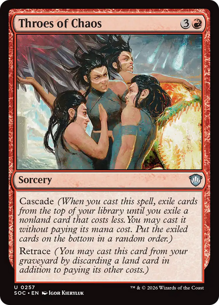 Throes of Chaos [Secrets of Strixhaven Commander] | Lots Moore NSW