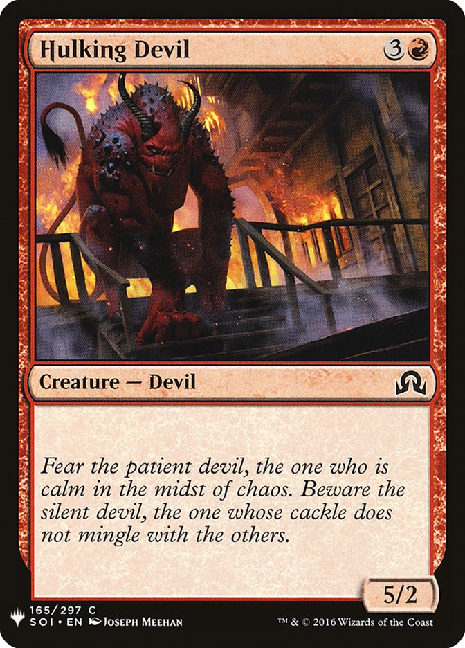 Hulking Devil [Mystery Booster] | Lots Moore NSW