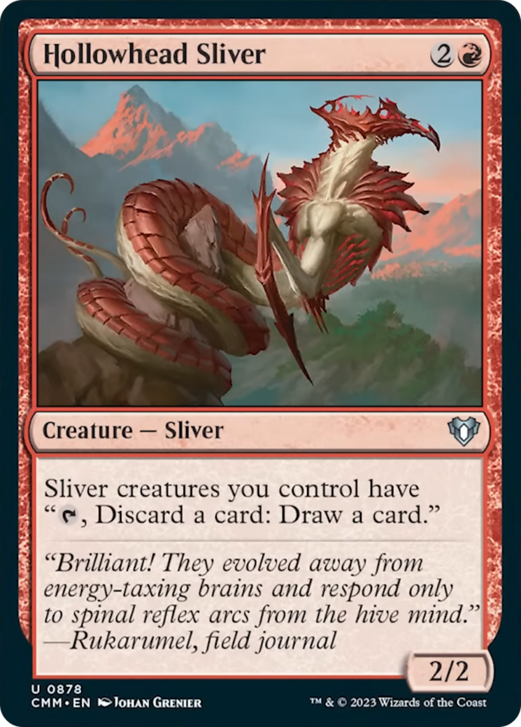 Hollowhead Sliver [Commander Masters] | Lots Moore NSW