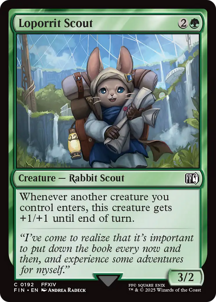 Loporrit Scout [FINAL FANTASY] | Lots Moore NSW