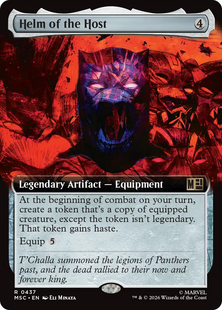 Helm of the Host (Extended Art) [Marvel Super Heroes Commander] | Lots Moore NSW