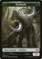 Angel // Elephant Double-Sided Token [Double Masters Tokens] | Lots Moore NSW