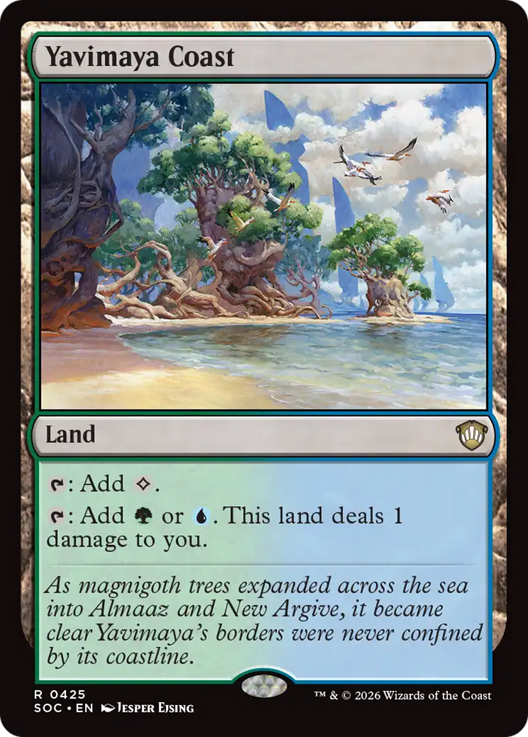 Yavimaya Coast [Secrets of Strixhaven Commander] | Lots Moore NSW