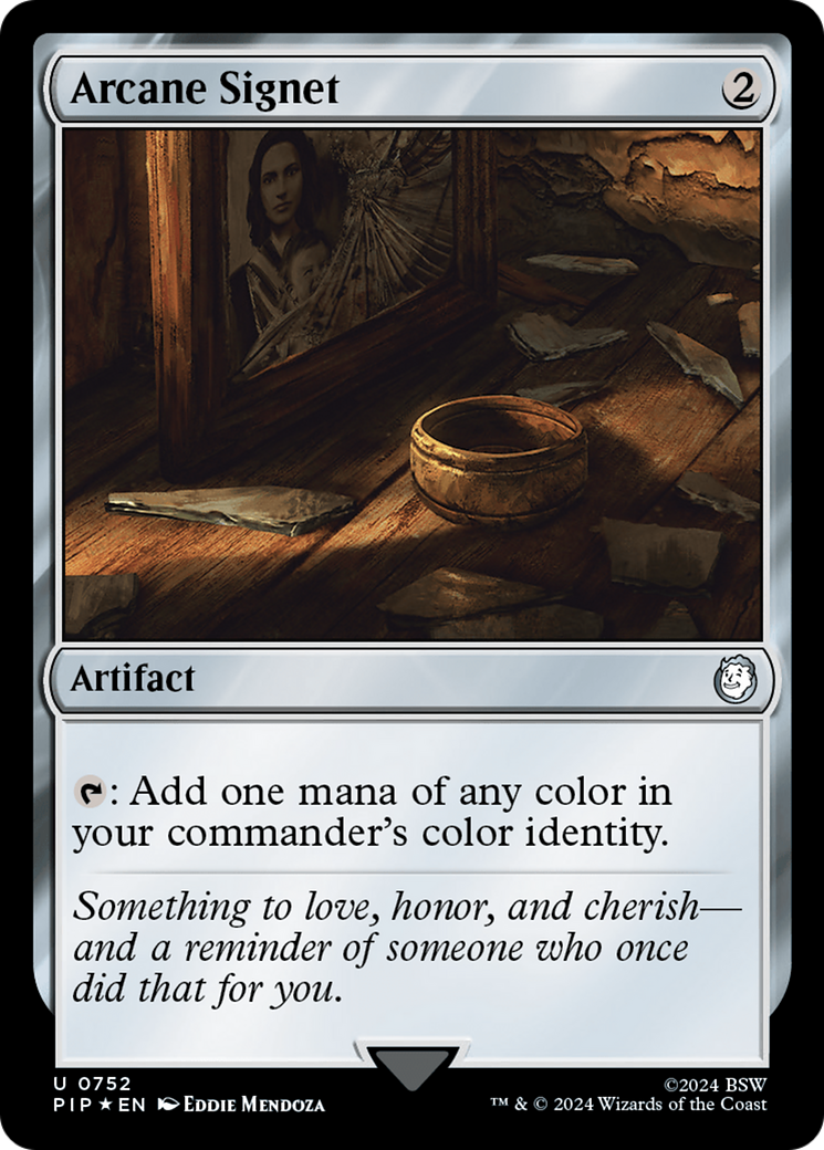 Arcane Signet (Surge Foil) [Fallout] | Lots Moore NSW