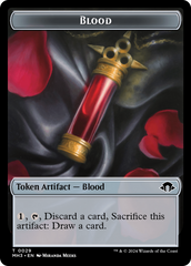 Phyrexian Germ // Blood Double-Sided Token [Modern Horizons 3 Tokens] | Lots Moore NSW