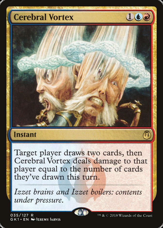 Cerebral Vortex [Guilds of Ravnica Guild Kit] | Lots Moore NSW